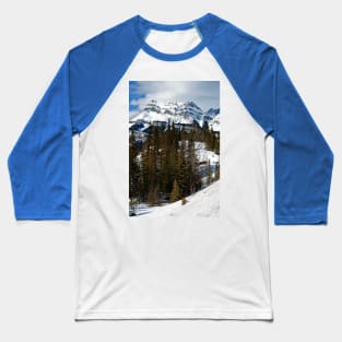 Canadian Rocky Mountains Icefields Parkway Canada Baseball T-Shirt